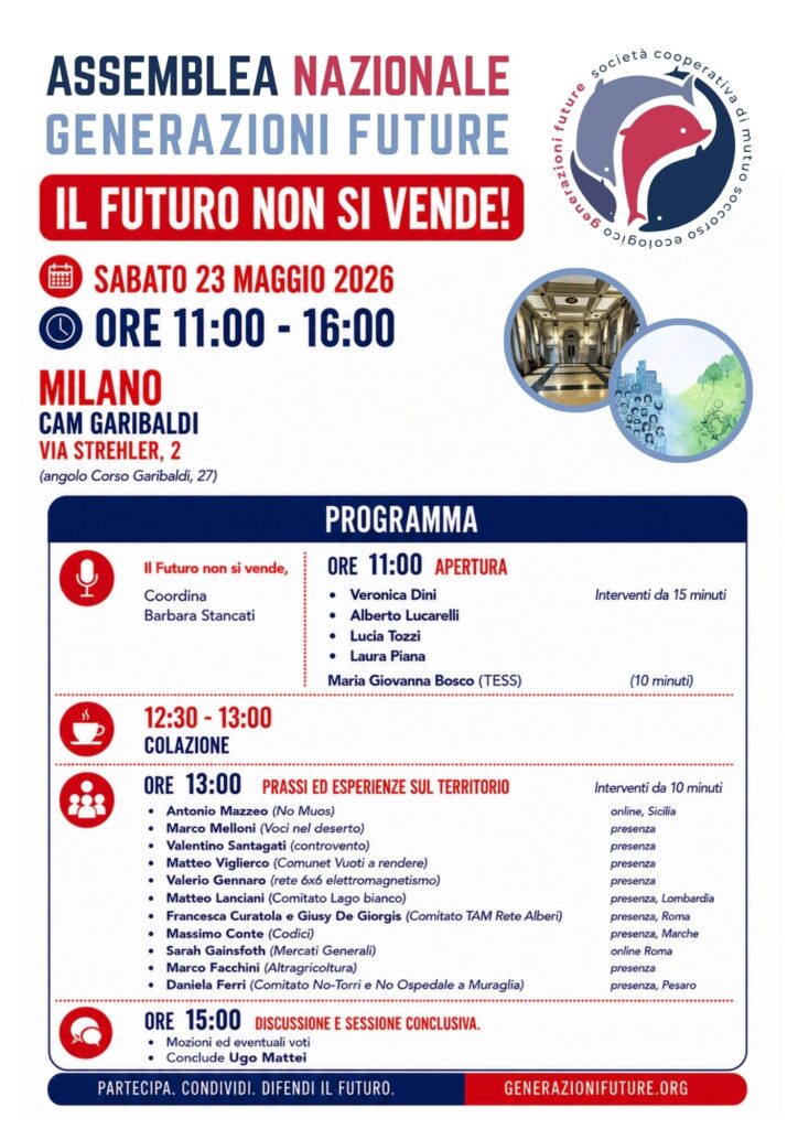 ASSEMBLEA NAZIONALE Scaletta programma assemblea