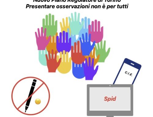 Piano Regolatore di Torino: presentare osservazioni non è per tutti