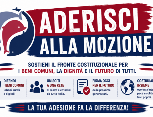 Il futuro non si vende! Mozione nazionale per i beni comuni