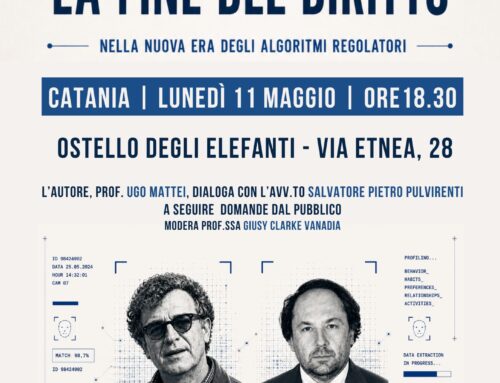 Presentazione del libro “La fine del Diritto”