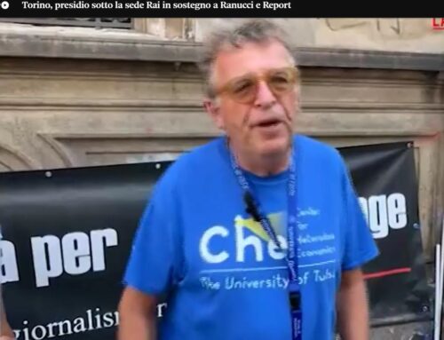 Ugo Mattei – Manifestazione per Report – RAI TORINO