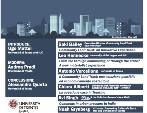 I BENI COMUNI: UNA SOLUZIONE ISTITUZIONALE INNOVATIVA PER L’EDILIZIA SOCIALE